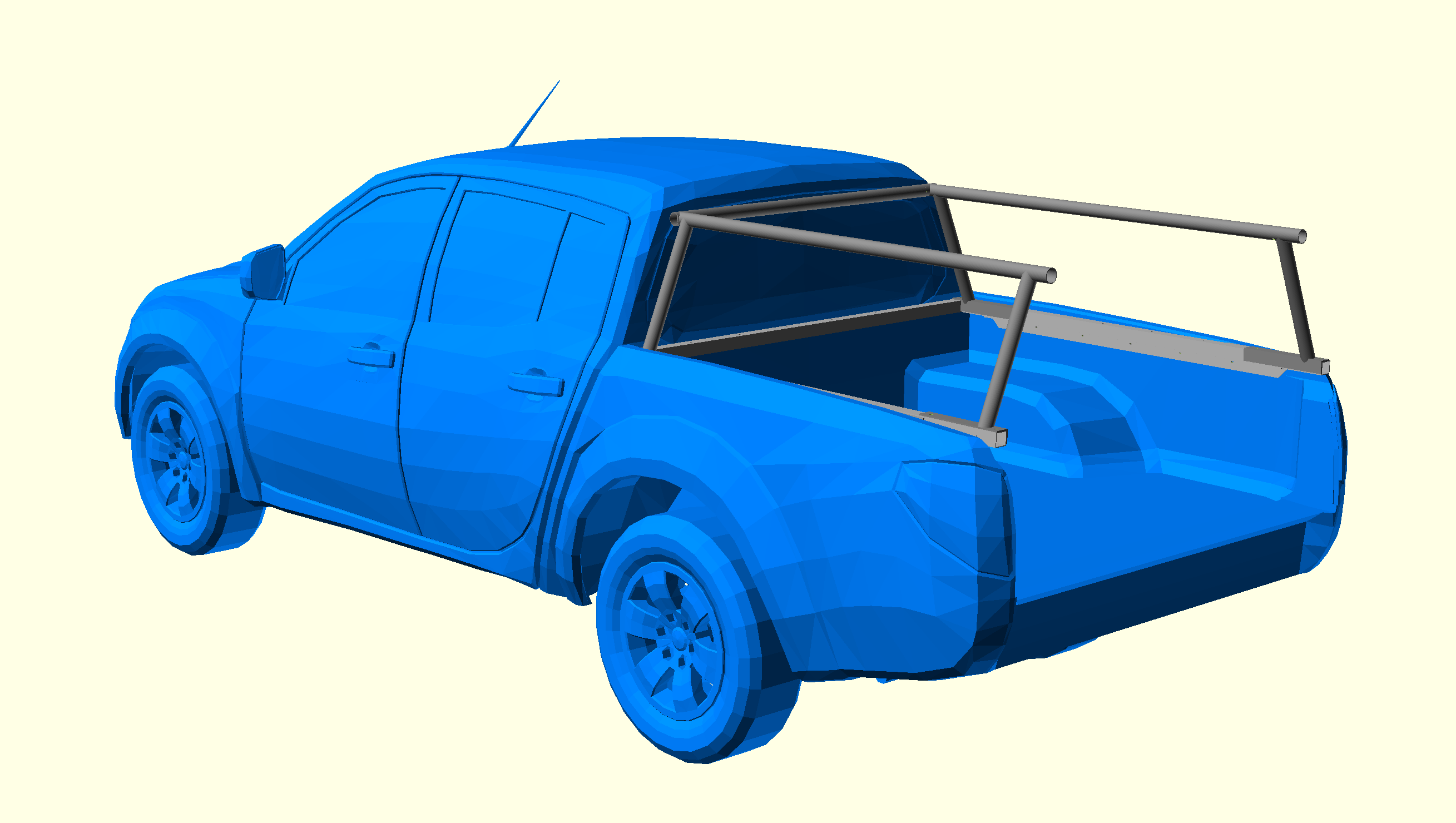 3D Simulation of the structure